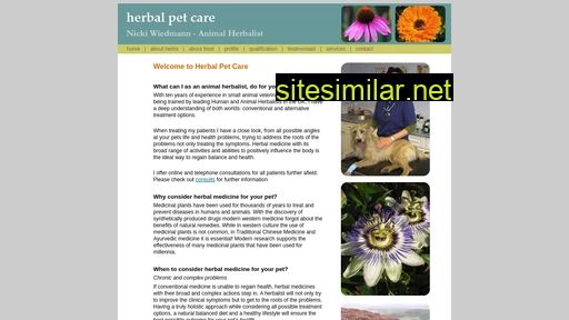 herbalpetcare.com.au alternative sites