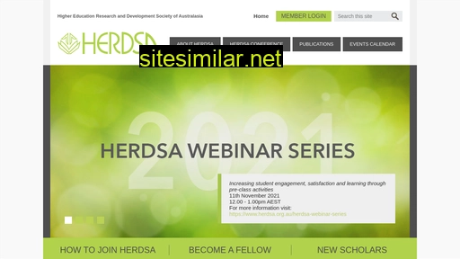 herdsa.org.au alternative sites