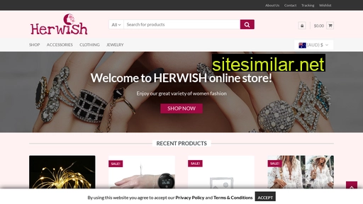 herwish.com.au alternative sites