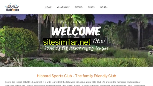 hibbardsportsclub.com.au alternative sites