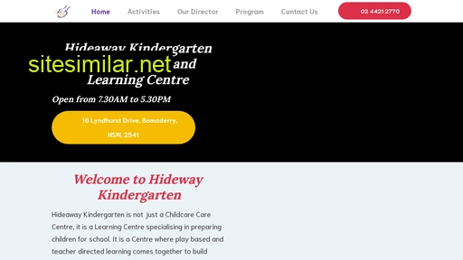 hideawaykindergarten.com.au alternative sites