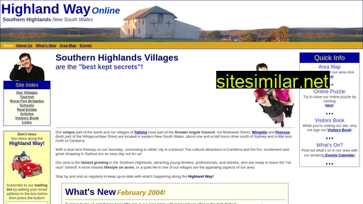 highlandway.com.au alternative sites