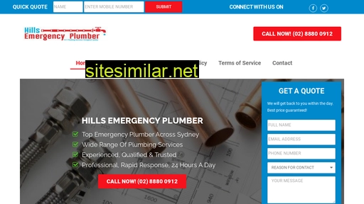 hillsemergencyplumber.com.au alternative sites