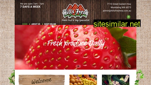 hillsfreshwa.com.au alternative sites