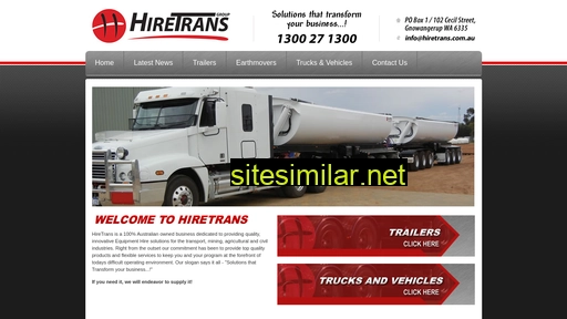 hiretrans.com.au alternative sites