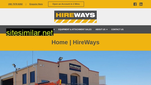 hireways.net.au alternative sites
