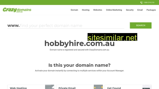 hobbyhire.com.au alternative sites