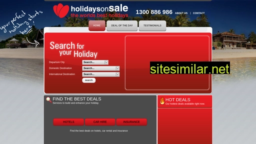 holidaysonsale.com.au alternative sites