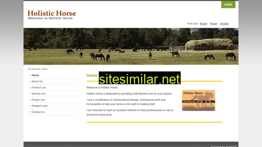 holistichorse.com.au alternative sites