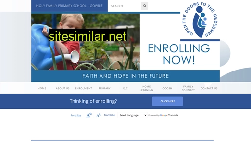 holyfamily.act.edu.au alternative sites