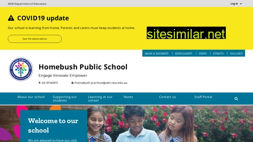 homebush-p.schools.nsw.gov.au alternative sites