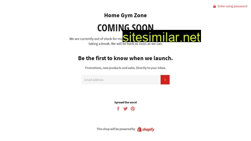 homegymzone.com.au alternative sites