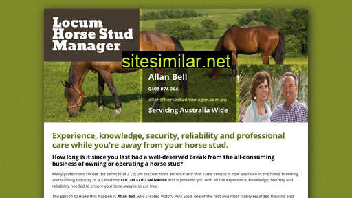 horsestudmanager.com.au alternative sites