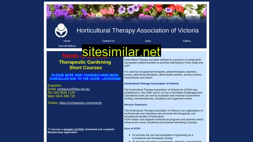 horticulturaltherapy.com.au alternative sites