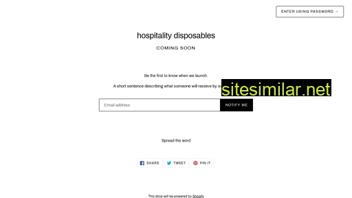 hospitalitydisposables.com.au alternative sites