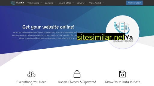hostya.com.au alternative sites