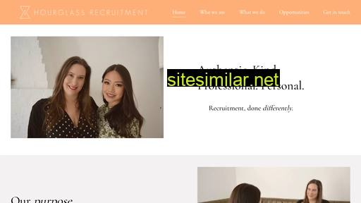 Hourglassrecruitment similar sites