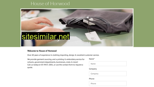 houseofhorwood.com.au alternative sites