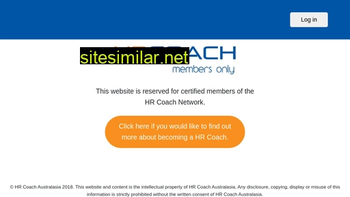 Hrcoachmembers similar sites