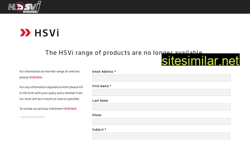 hsvi.com.au alternative sites