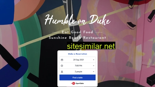 humbleonduke.com.au alternative sites