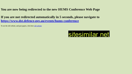 humsconference.com.au alternative sites