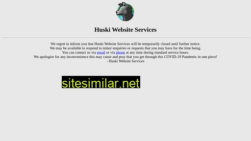 huskiwebsiteservices.com.au alternative sites