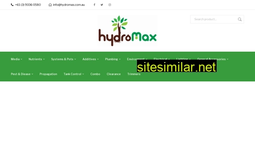 hydromaxgarden.com.au alternative sites