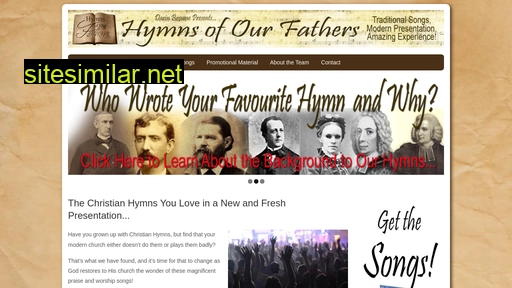 hymnsofourfathers.com.au alternative sites