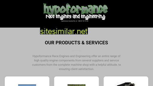 hypoformance.com.au alternative sites