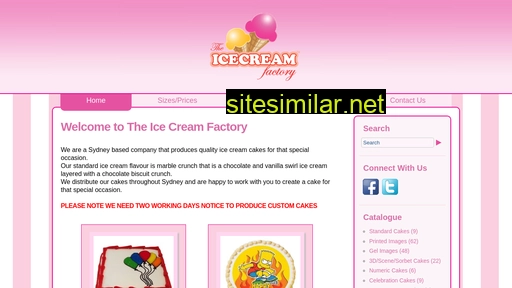 icecreamfactory.com.au alternative sites