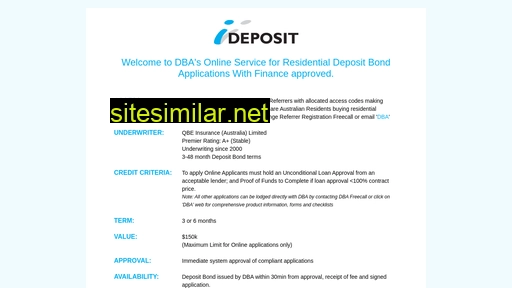 ideposit.com.au alternative sites