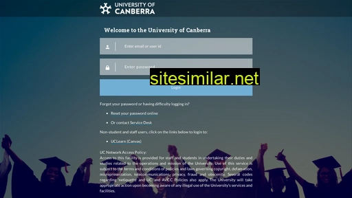 idp.canberra.edu.au alternative sites