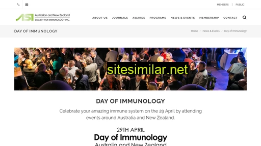 Immunology similar sites