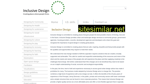 inclusivedesign.net.au alternative sites