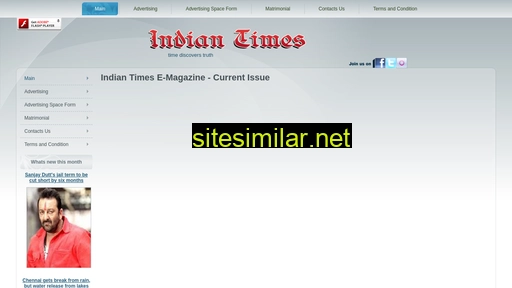 Indian-times similar sites