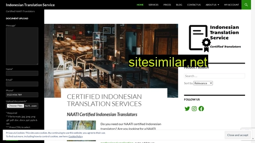 indonesiantranslationservice.com.au alternative sites
