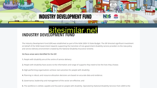 Industrydevelopmentfund similar sites