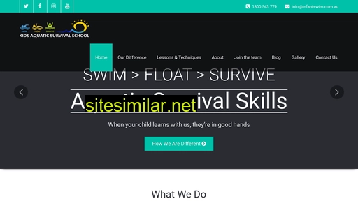 infantswim.com.au alternative sites