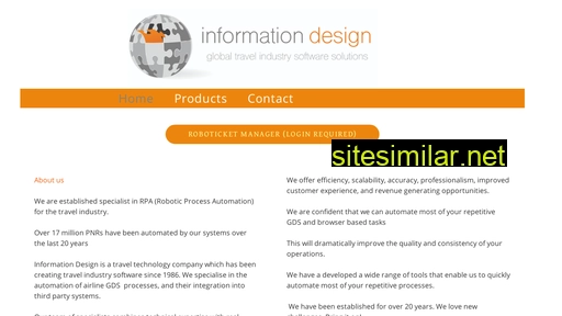 Informationdesign similar sites