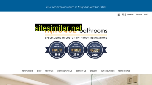 inhousebathrooms.com.au alternative sites