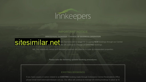innkeeper.com.au alternative sites