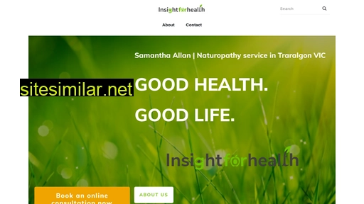 insightforhealth.com.au alternative sites