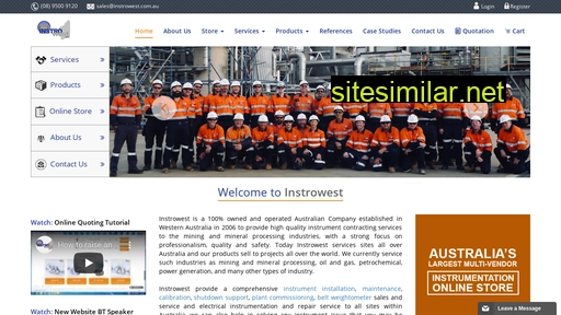 instrowest.com.au alternative sites