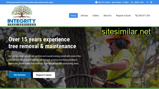 Integritytreeservices similar sites