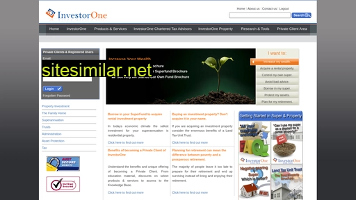 investorone.com.au alternative sites