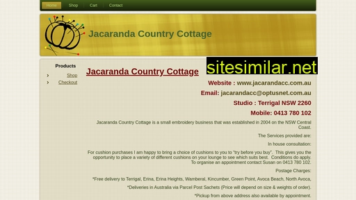 Jacarandacc similar sites