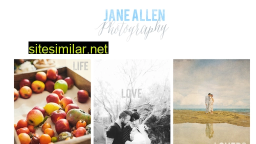 Janeallenphotography similar sites