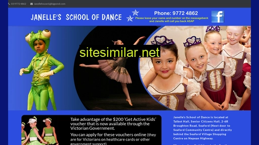 Janellesschoolofdance similar sites
