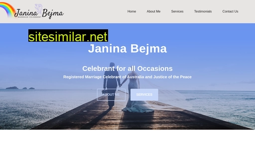 janinabejmacelebrant.com.au alternative sites